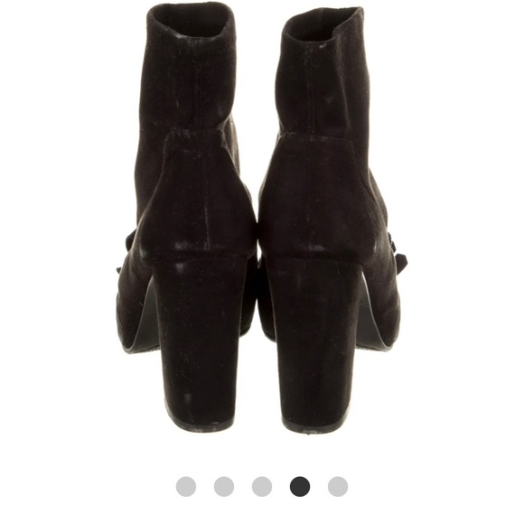 Stuart Weitzman Ringleader Suede Bootie - Picture 4 of 5